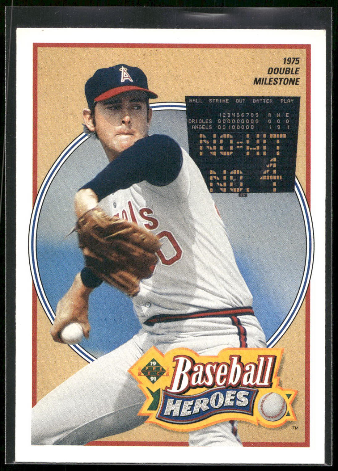 1991 Upper Deck #12 Nolan Ryan Baseball Heroes: Nolan Ryan