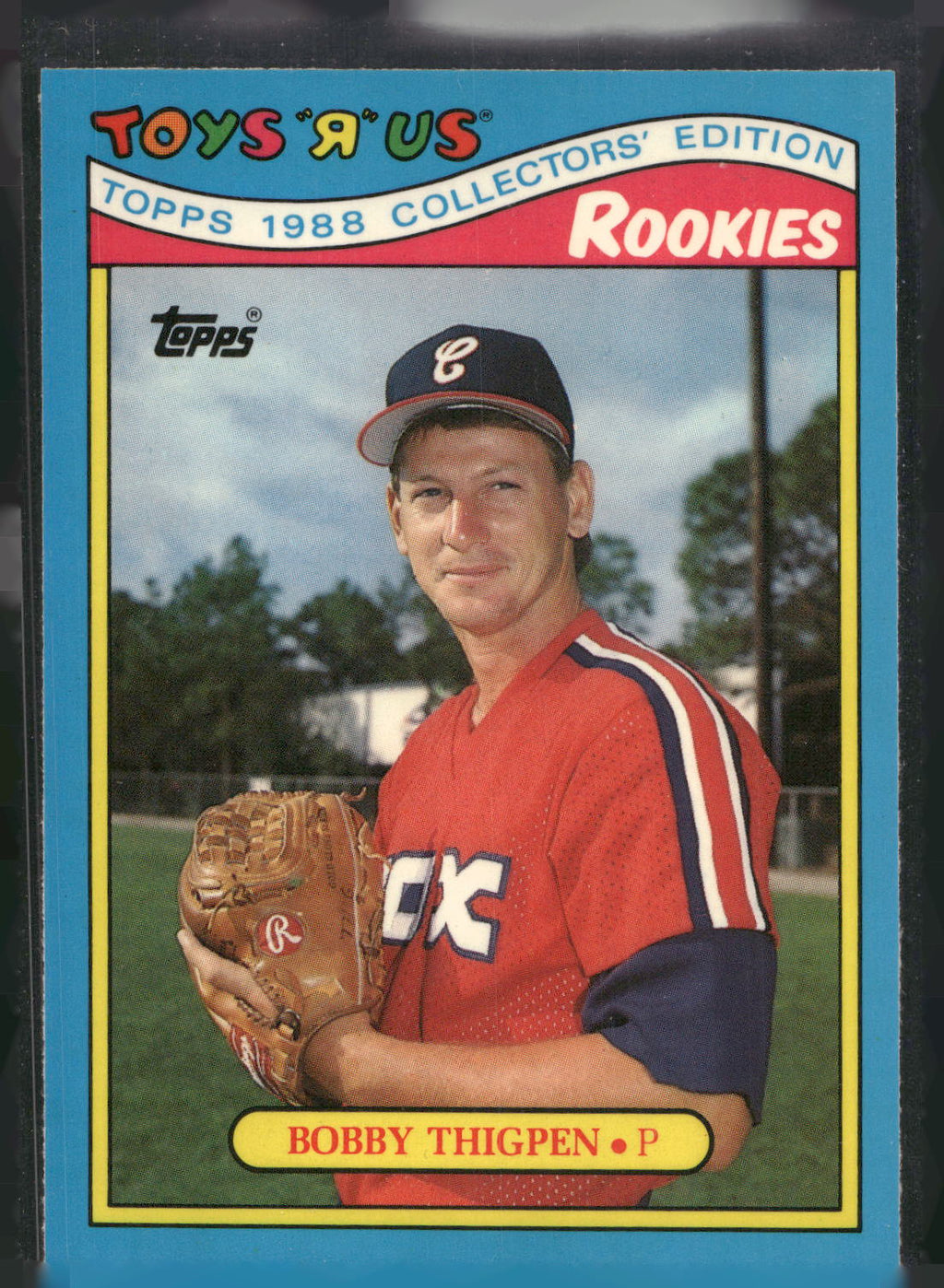 1988 Topps Toys "R" Us Rookies #32 Bobby Thigpen