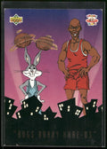 1993 Upper Deck Adventures in Toon World #BBH3 Michael Jordan Bugs Bunny Hare-Os