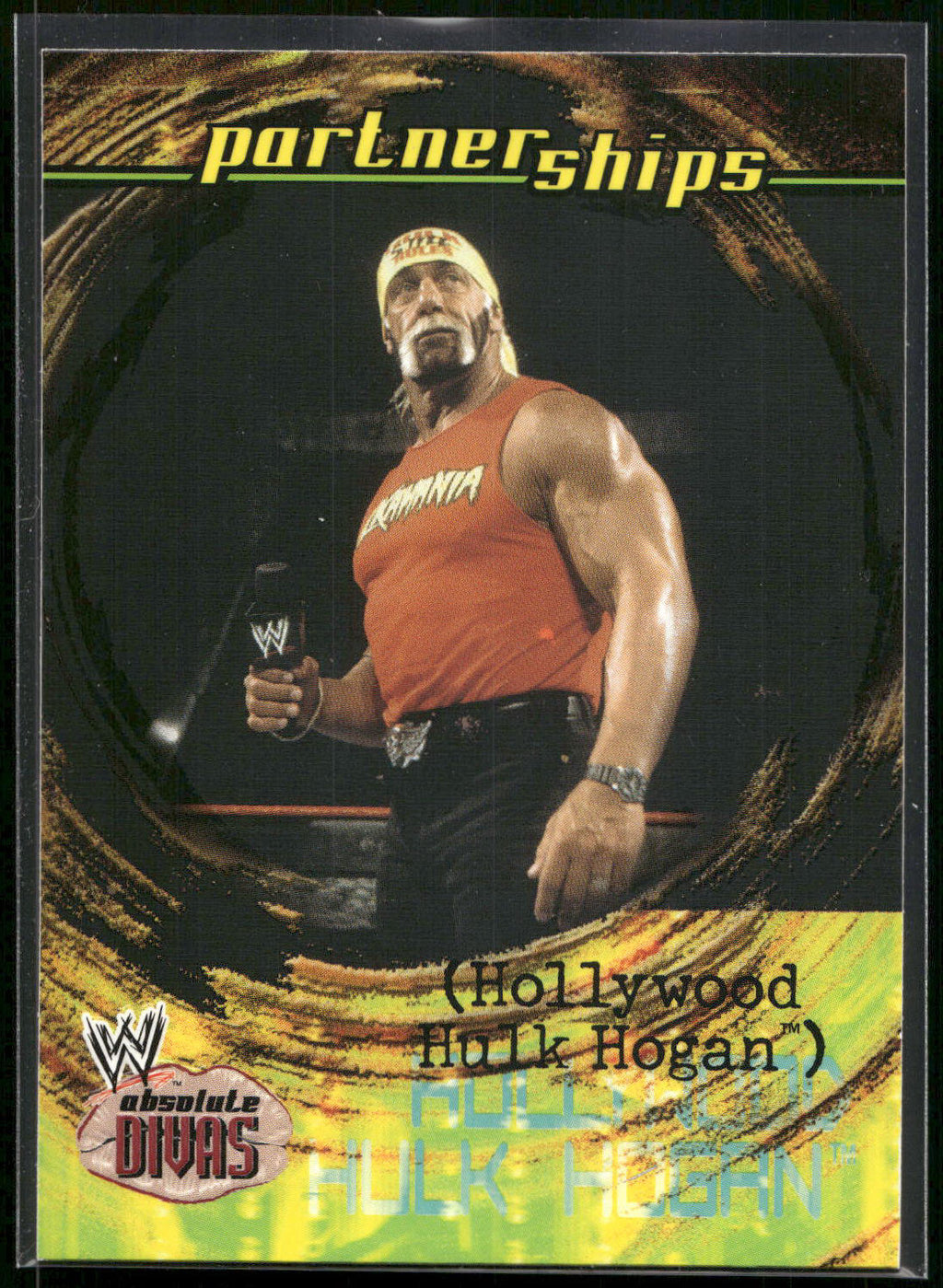 2002 Fleer WWE Absolute Divas #62 Hollywood Hulk Hogan