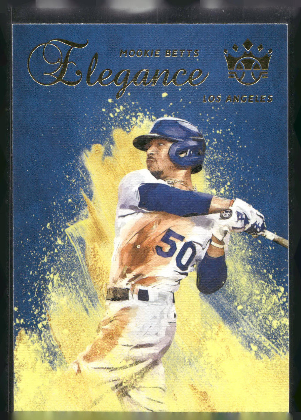 2021 Panini Diamond Kings #E-8 Mookie Betts Elegance