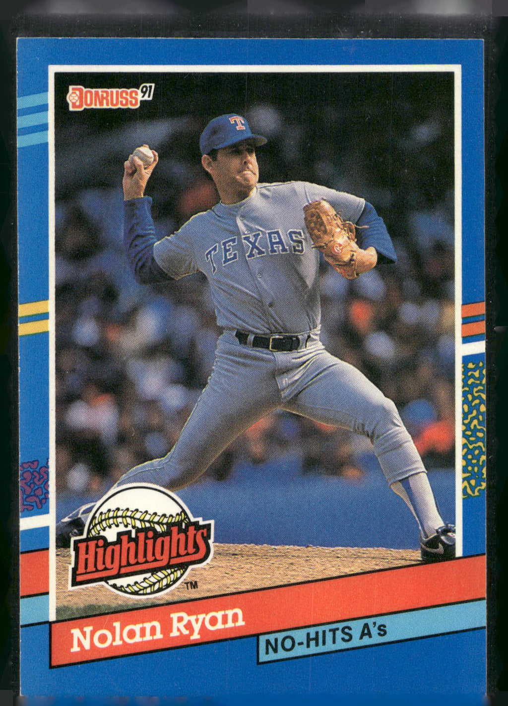 1991 Donruss #BC-3 Nolan Ryan Bonus Cards