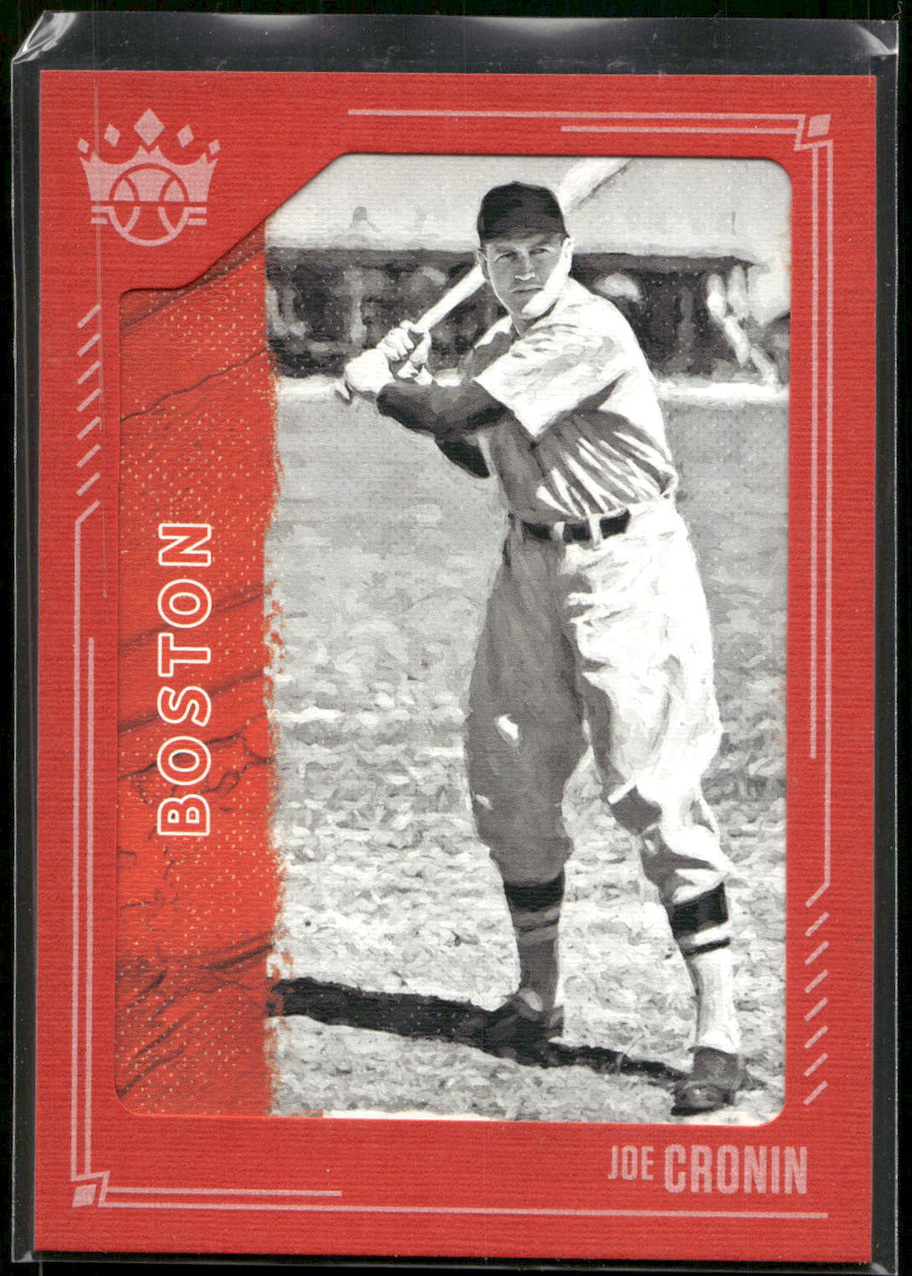 2021 Panini Diamond Kings #4 Joe Cronin Framed Red