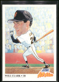1991 Score #664 Will Clark