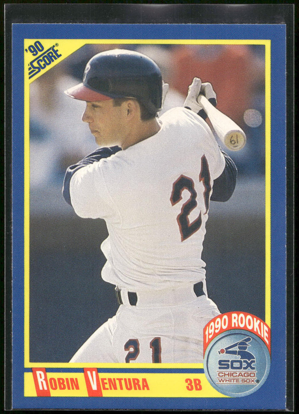 1990 Score #595 Robin Ventura