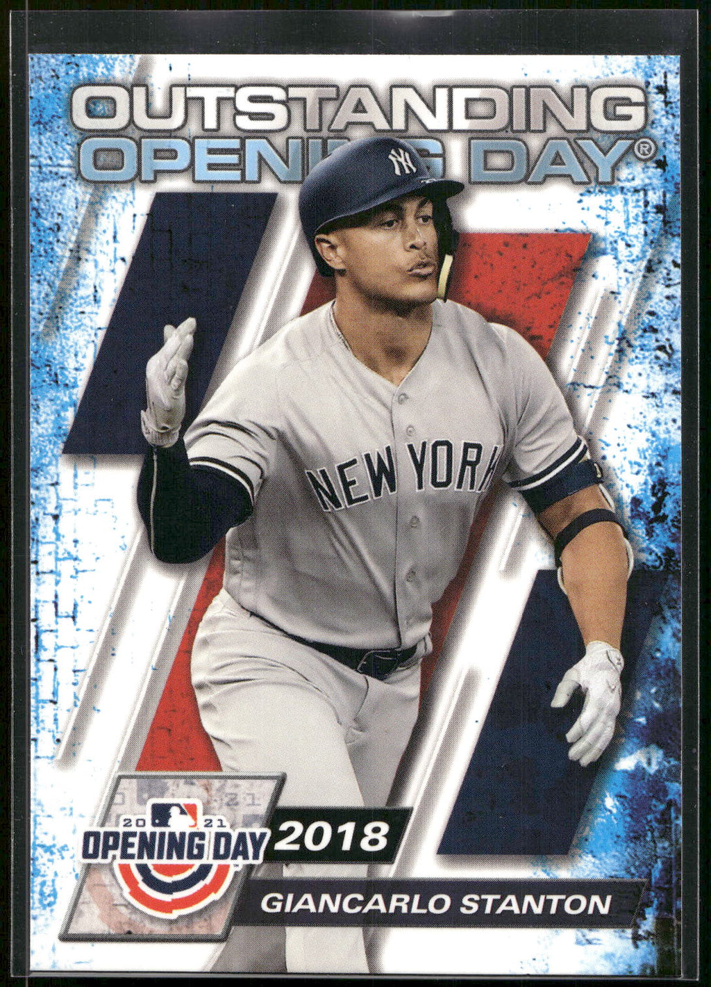 2021 Topps Opening Day #OOD-5 Giancarlo Stanton Outstanding Opening Day