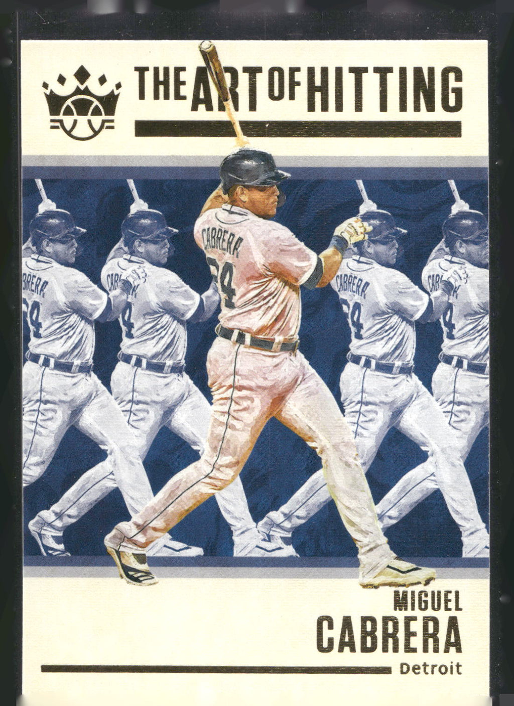2021 Panini Diamond Kings #AOH-7 Miguel Cabrera The Art of Hitting