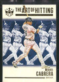 2021 Panini Diamond Kings #AOH-7 Miguel Cabrera The Art of Hitting
