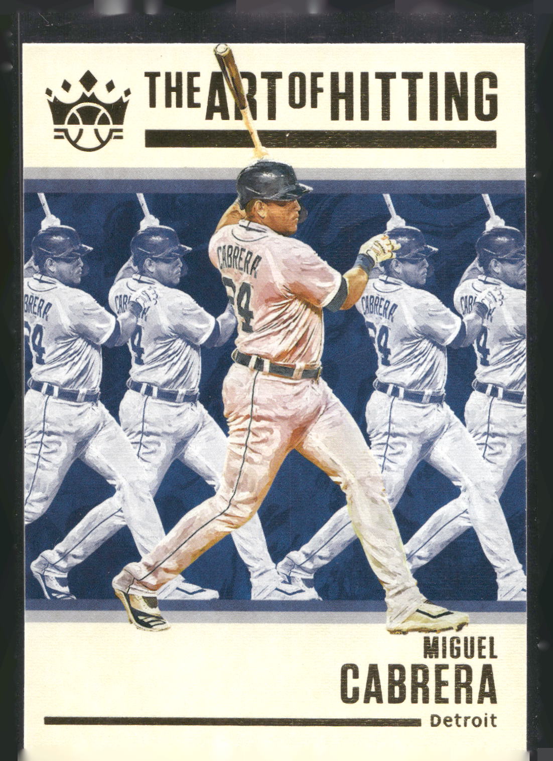 2021 Panini Diamond Kings #AOH-7 Miguel Cabrera The Art of Hitting