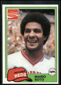 1981 Topps Coca-Cola Cincinnati Reds #11 Mario Soto