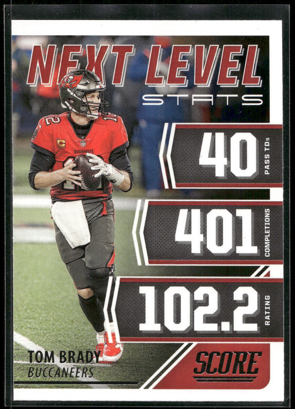 2021 Score #NL1 Tom Brady Next Level Stats