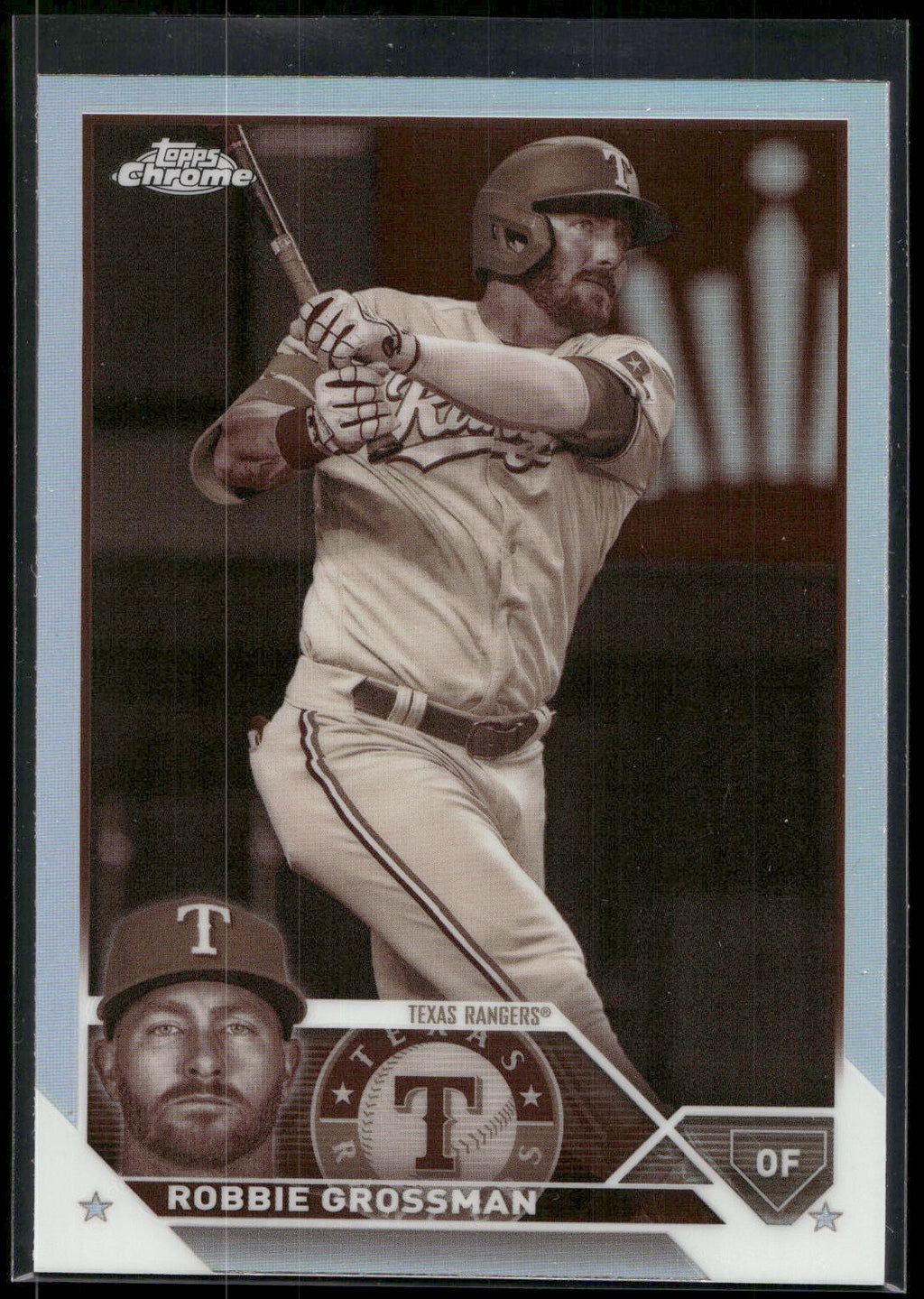 2023 Topps Chrome Update #USC207 Robbie Grossman Sepia