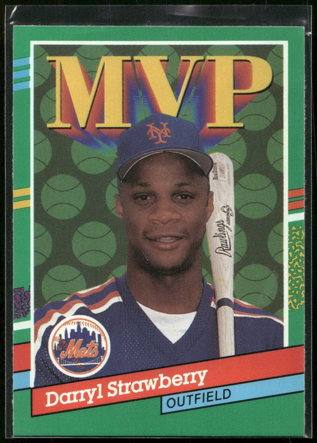 1991 Donruss #408 Darryl Strawberry