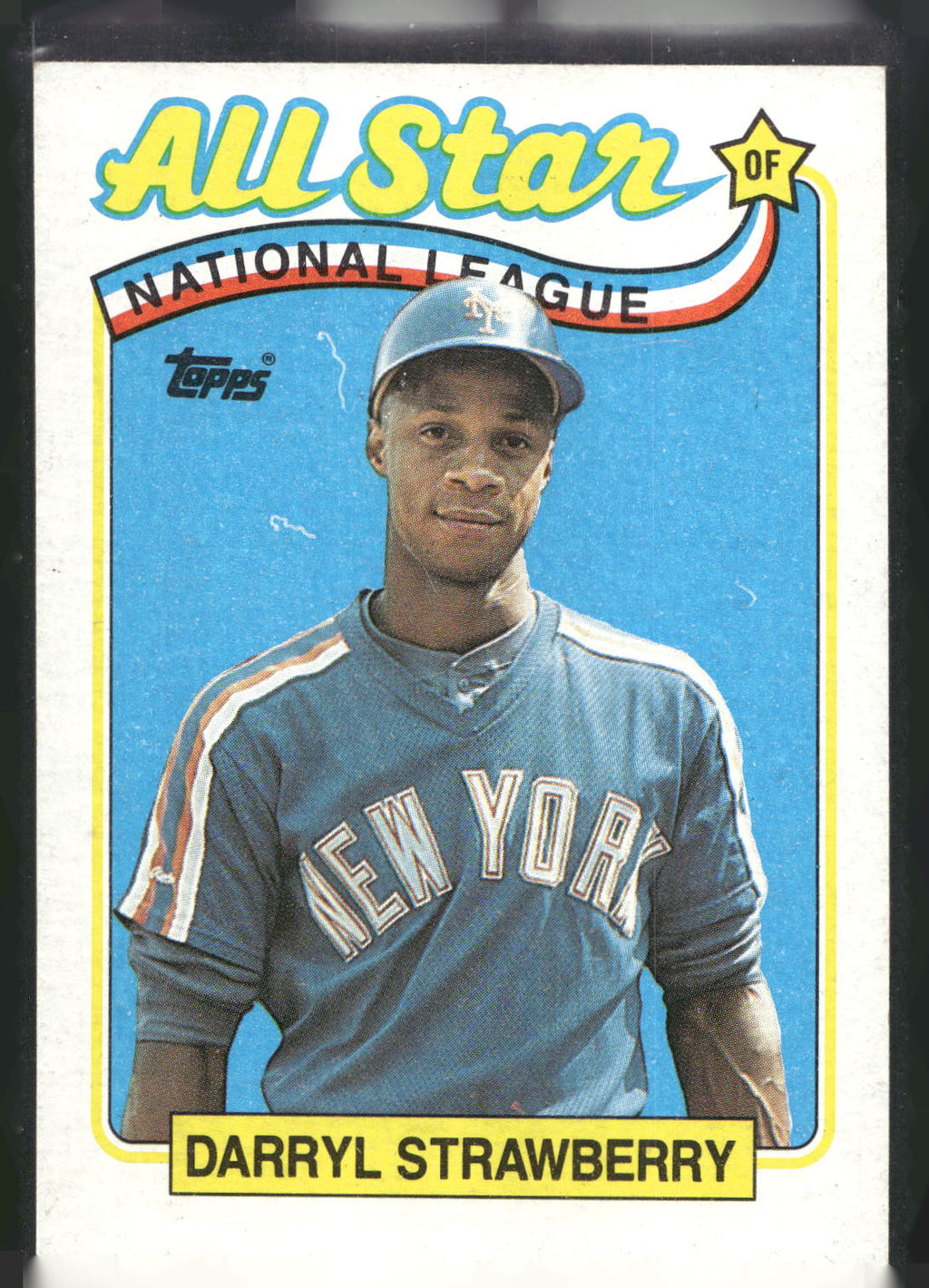1989 Topps #390 Darryl Strawberry