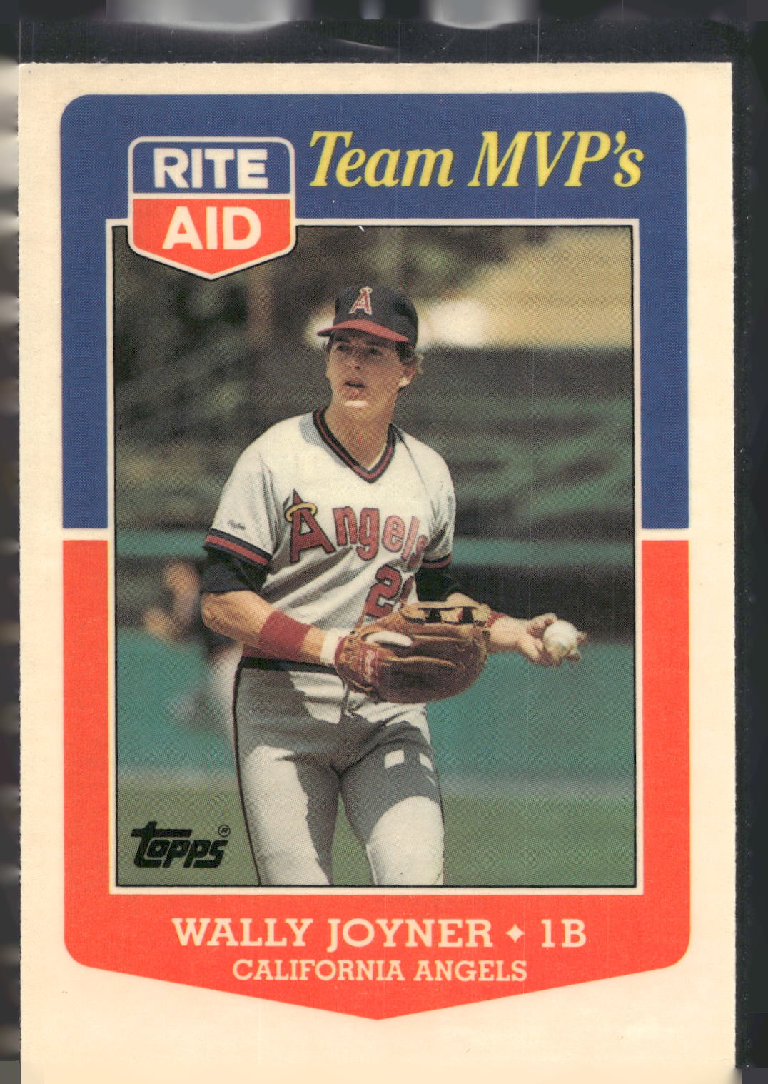1988 Topps Rite-Aid Team MVP's #15 Wally Joyner