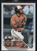 2023 Topps #317 Cedric Mullins Rainbow Foil