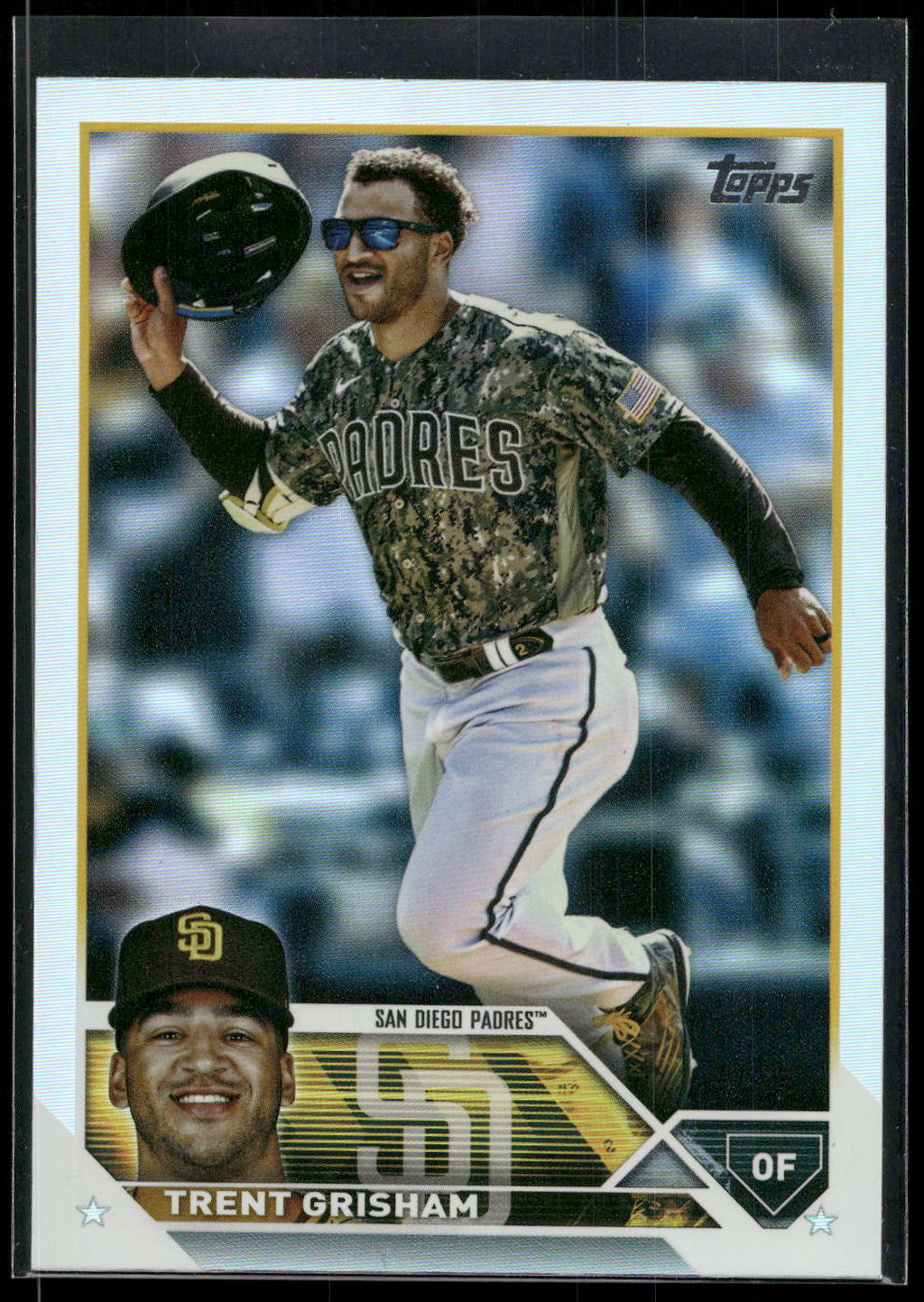 2023 Topps #26 Trent Grisham Rainbow Foil