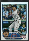 2023 Topps #201 Trevor Larnach Rainbow Foil