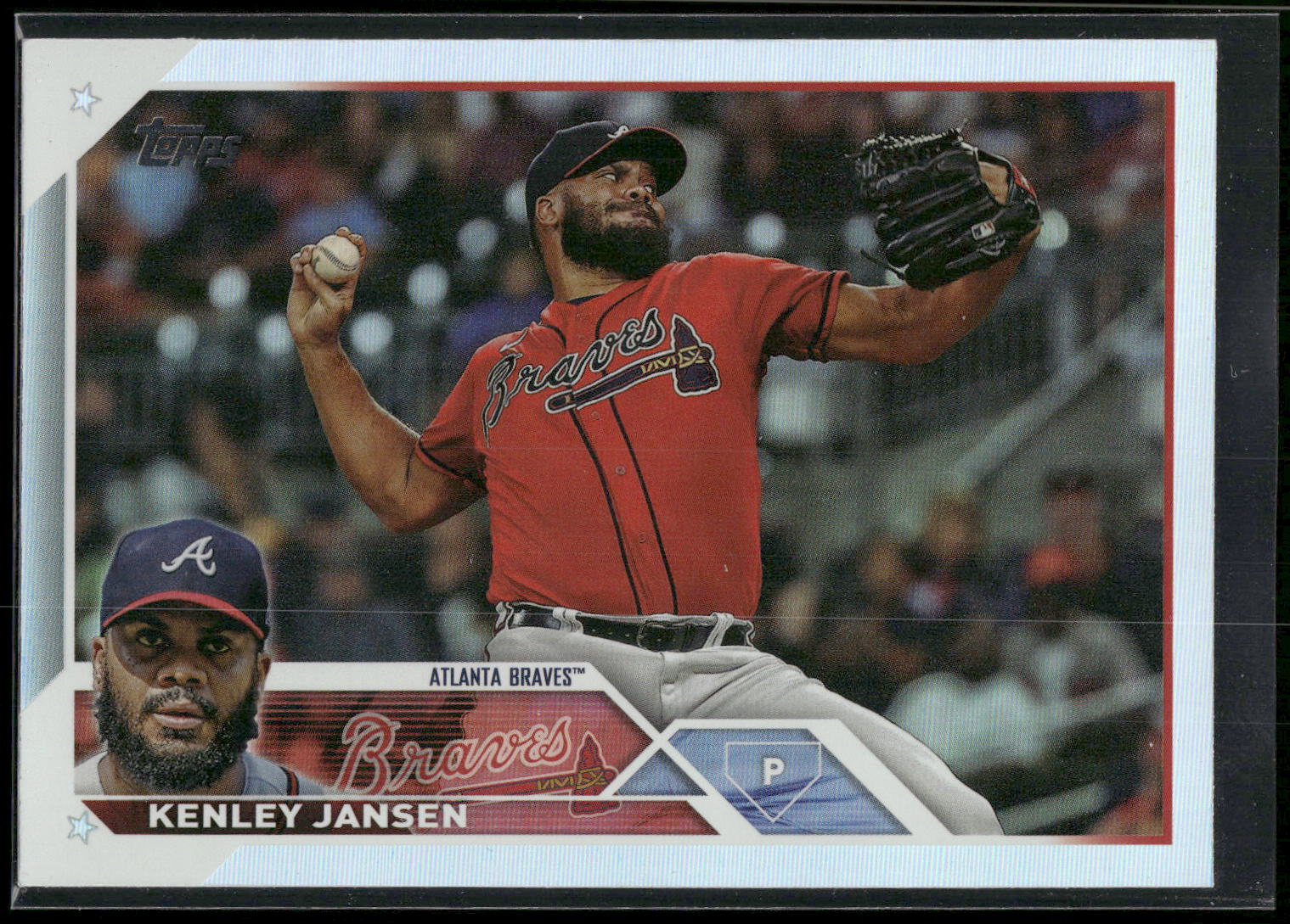 2023 Topps #30 Kenley Jansen Rainbow Foil