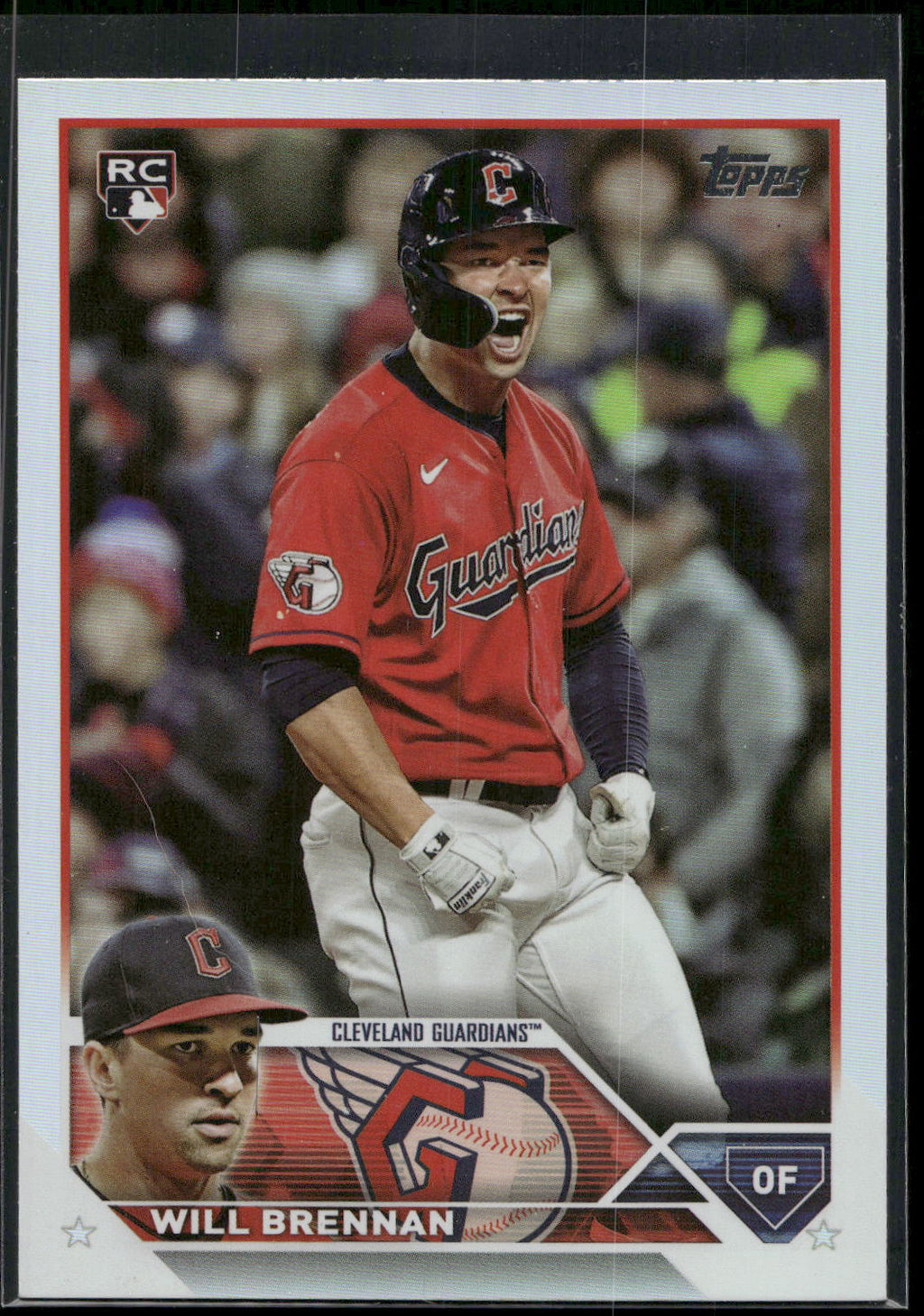 2023 Topps #453 Will Brennan Rainbow Foil