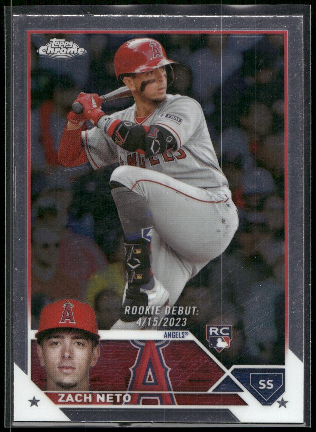2023 Topps Chrome Update #USC95 Zach Neto
