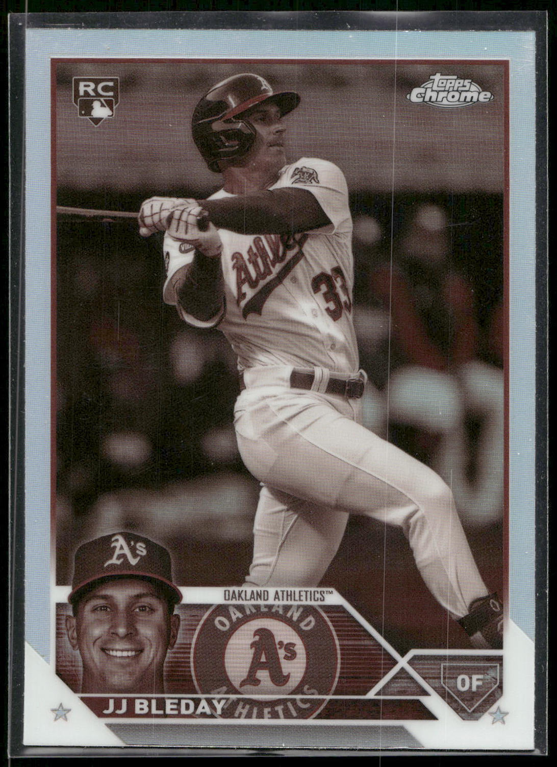 2023 Topps Chrome Update #USC60 JJ Bleday Sepia