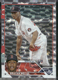 2023 Topps #185 Brayan Bello Silver Pattern Foilboard
