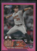2023 Topps Chrome Update #USC16 Grayson Rodriguez Pink