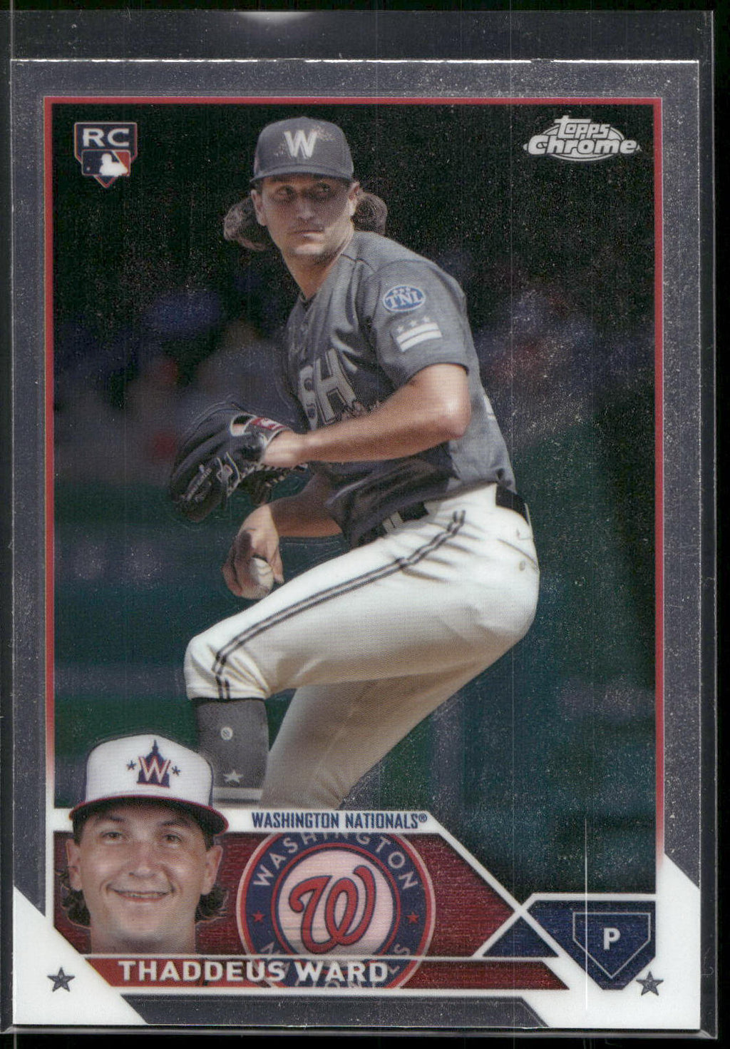 2023 Topps Chrome Update #USC126 Thaddeus Ward