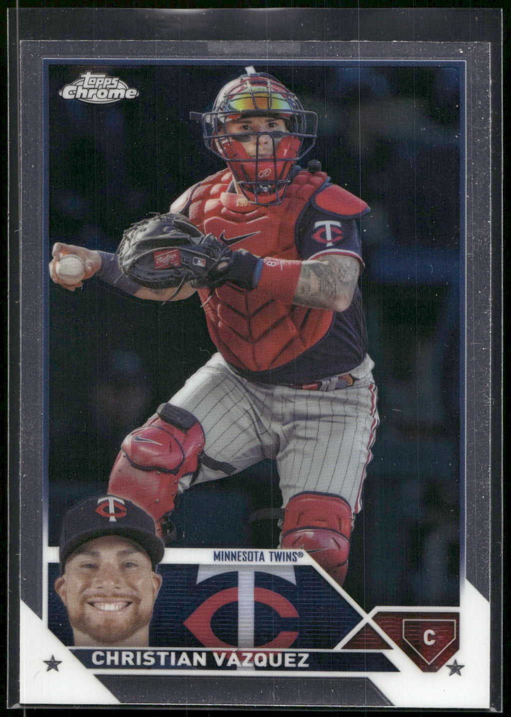 2023 Topps Chrome Update #USC190 Christian Vázquez
