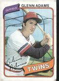 1980 Topps #604 Glenn Adams