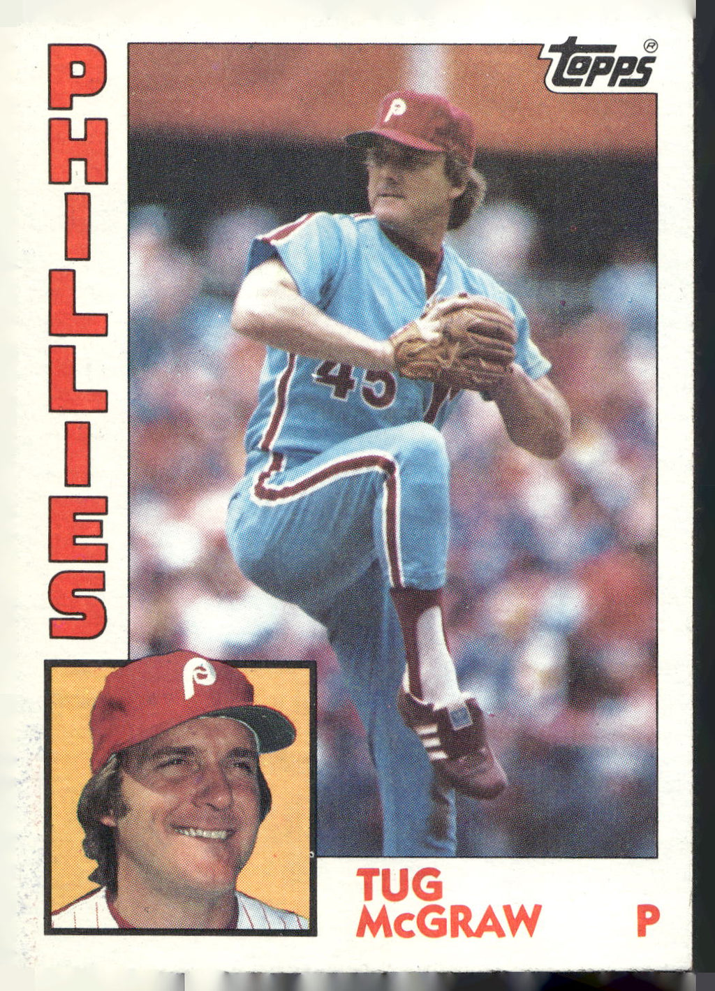 1984 Topps #728 Tug McGraw