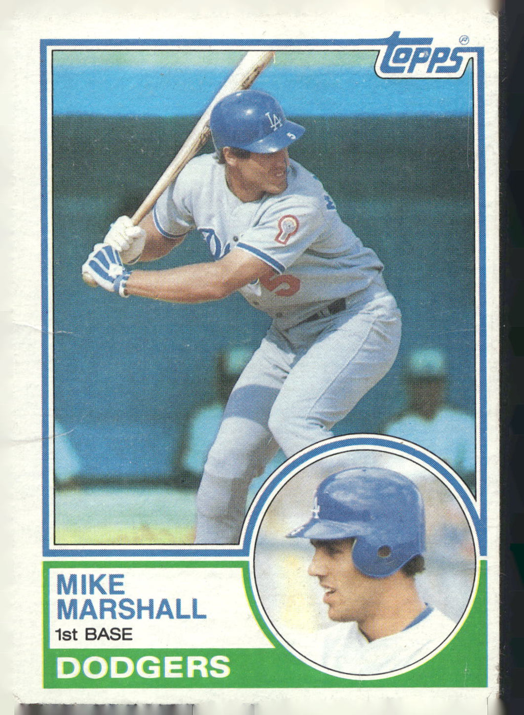 1983 Topps #324 Mike Marshall