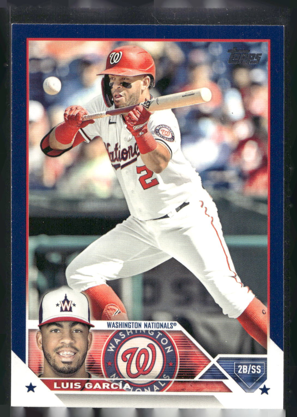 2023 Topps #193 Luis Garcia Royal Blue