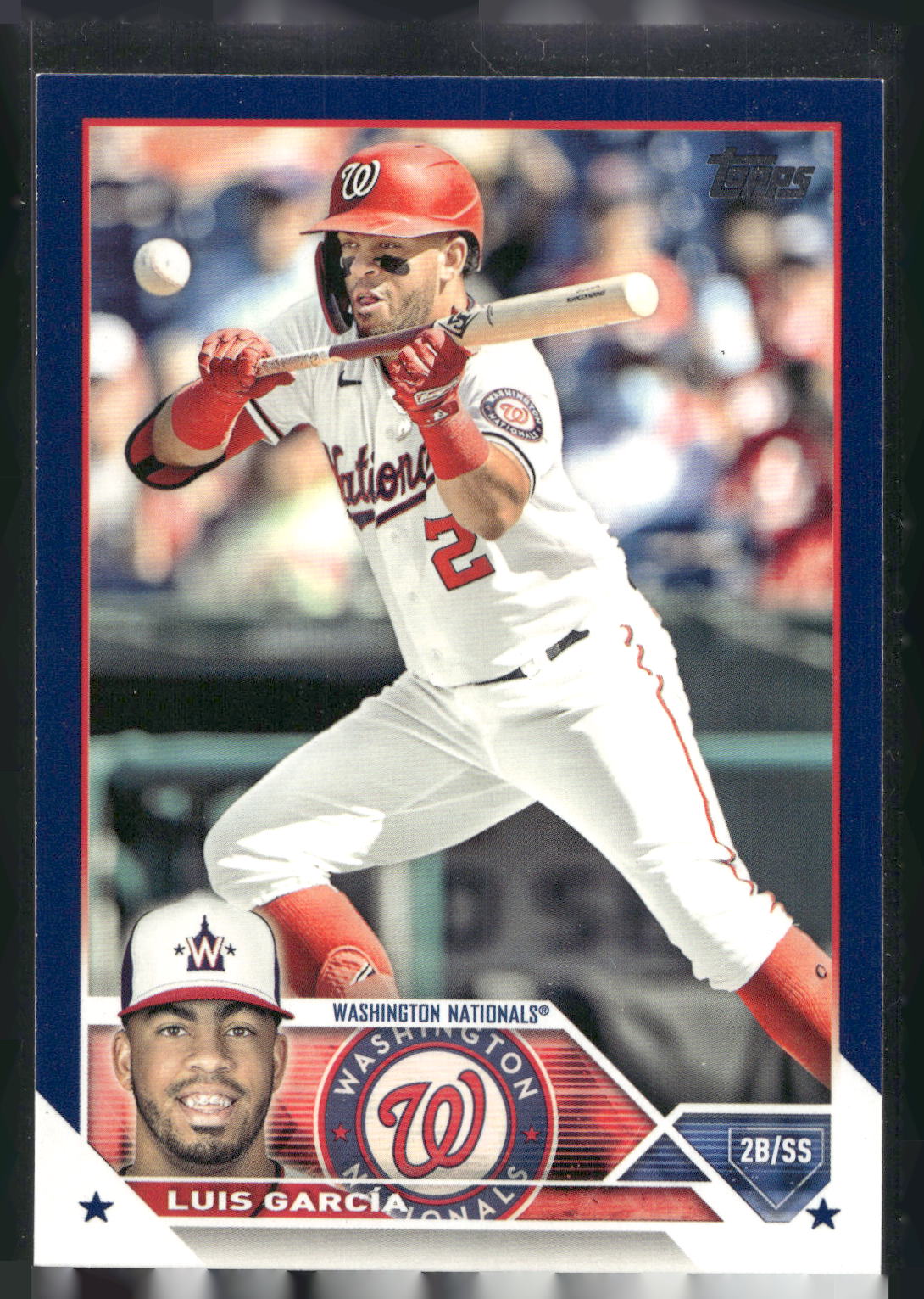 2023 Topps #193 Luis Garcia Royal Blue