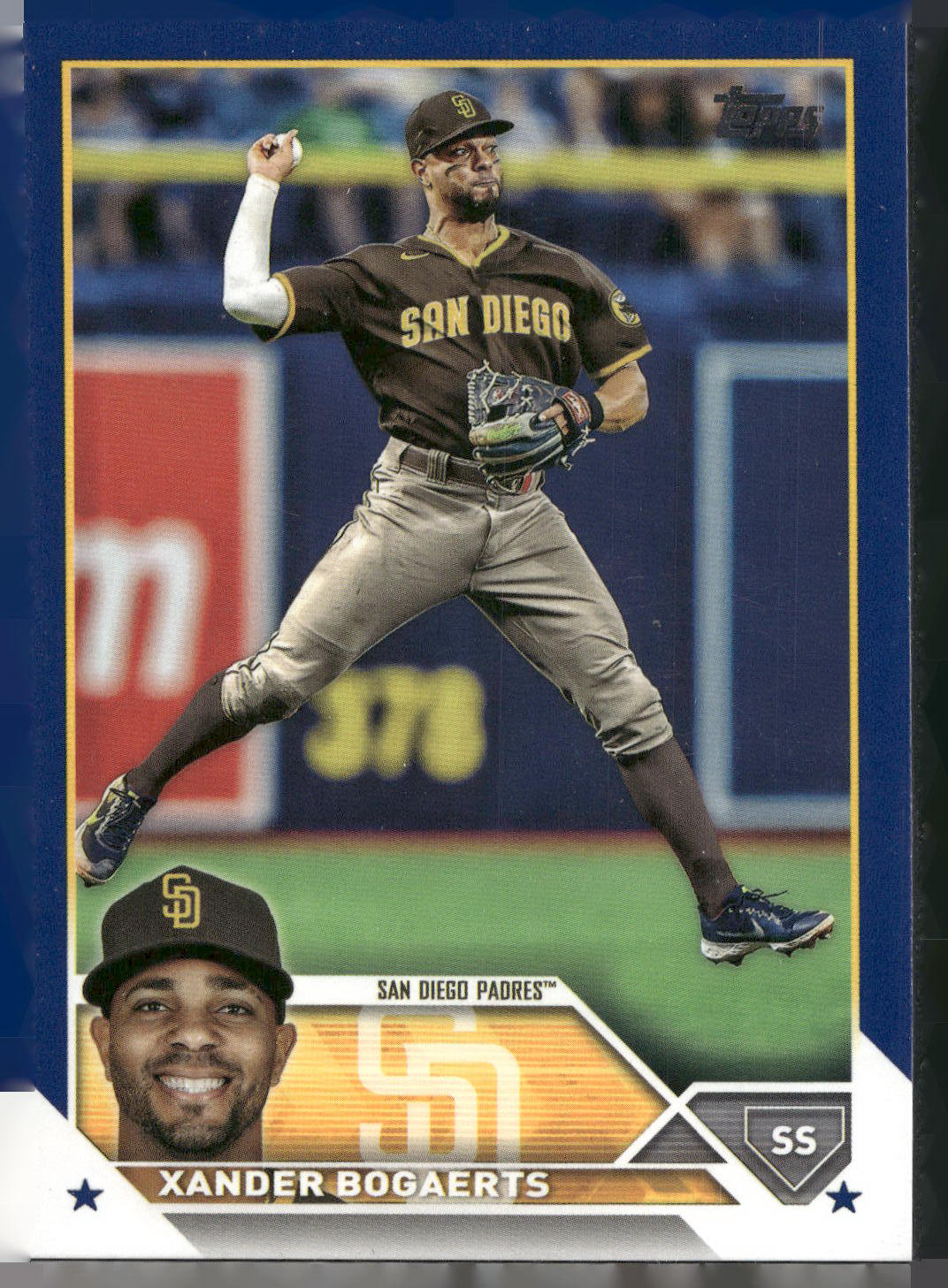 2023 Topps #538 Xander Bogaerts Royal Blue