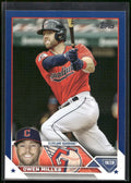 2023 Topps #213 Owen Miller Royal Blue