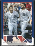 2023 Topps #210 Not Bad, Rook! Royal Blue