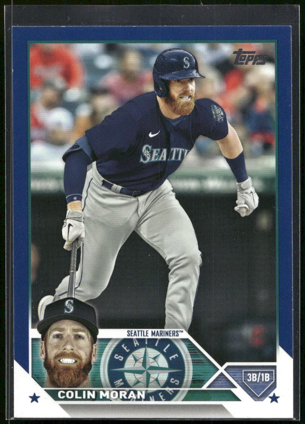 2023 Topps #514 Colin Moran Royal Blue