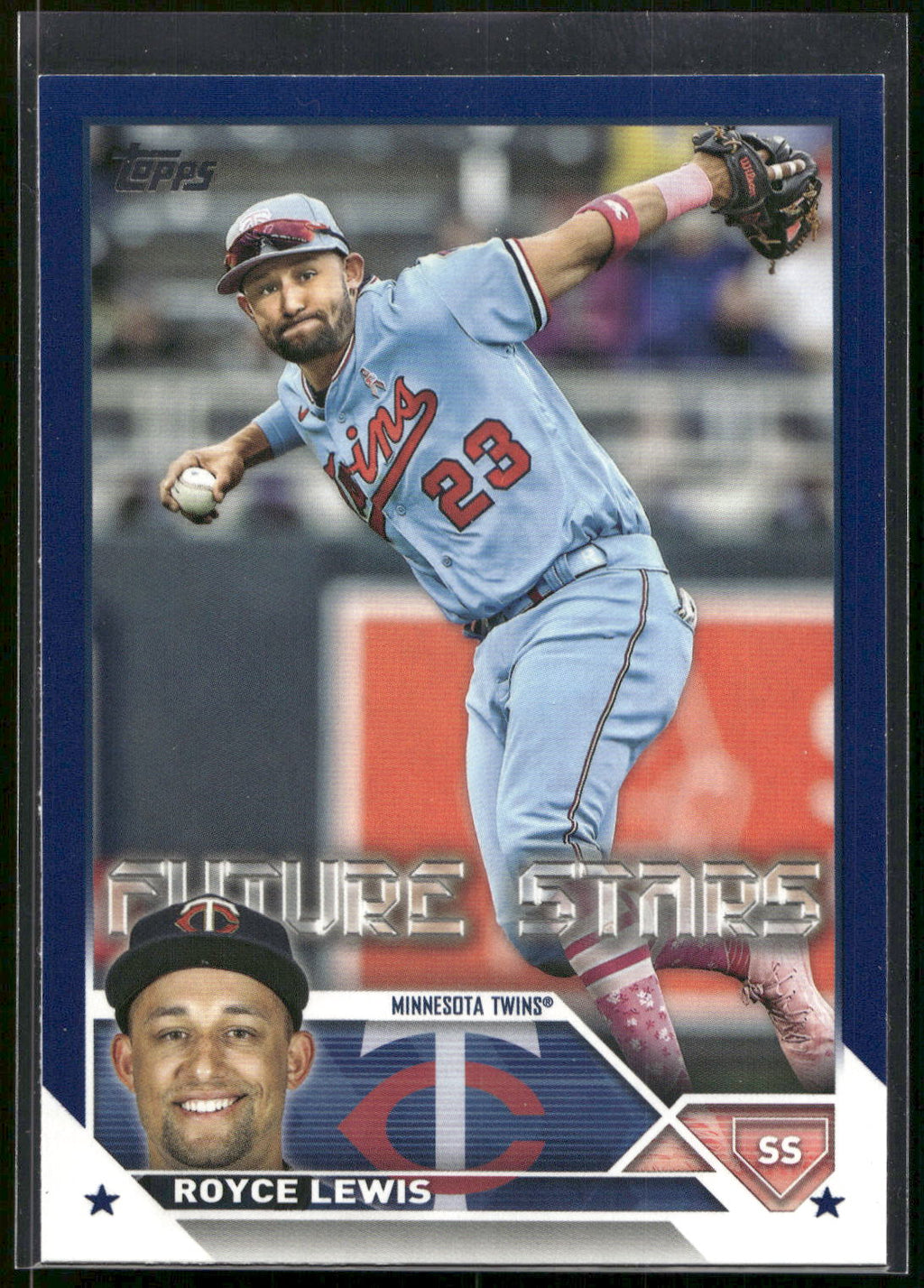 2023 Topps #451 Royce Lewis Royal Blue