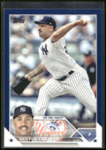 2023 Topps #143 Nestor Cortes Royal Blue