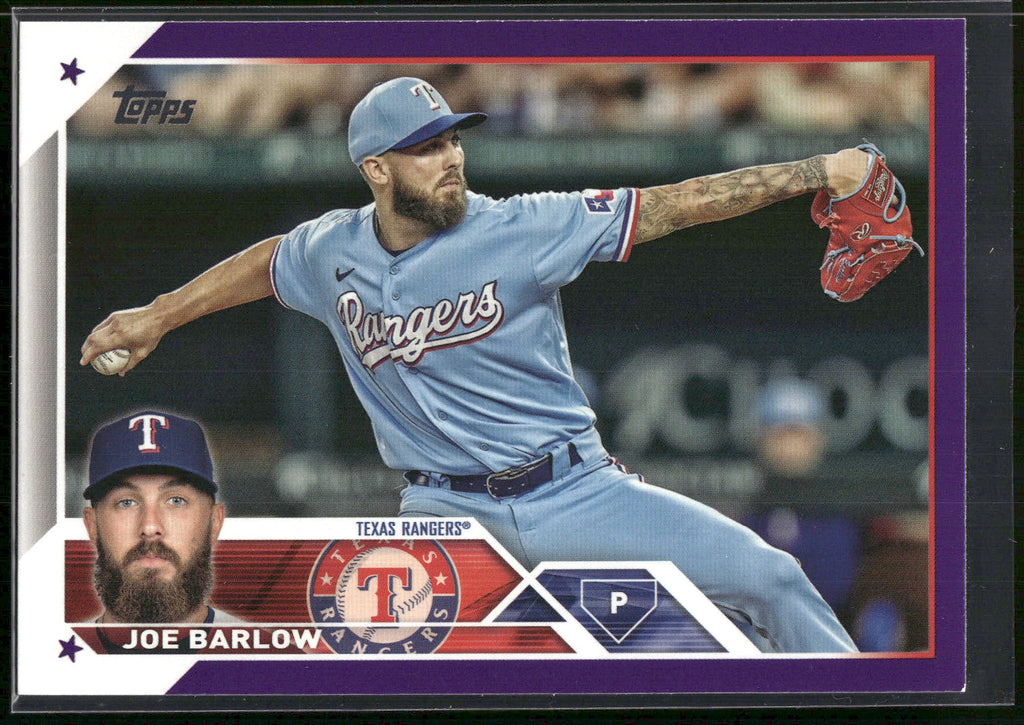2023 Topps #139 Joe Barlow Purple