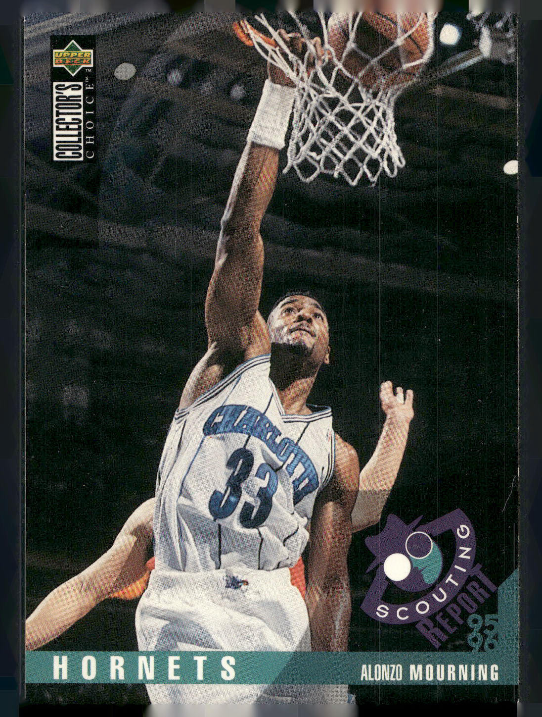 1995-96 Collector's Choice #323 Alonzo Mourning