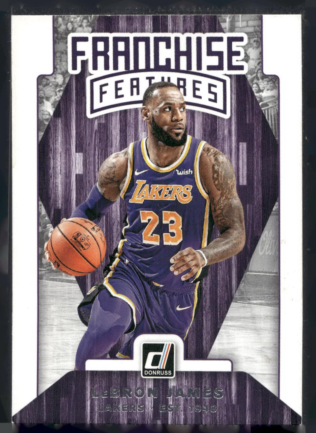2019-20 Donruss #27 LeBron James Franchise Features