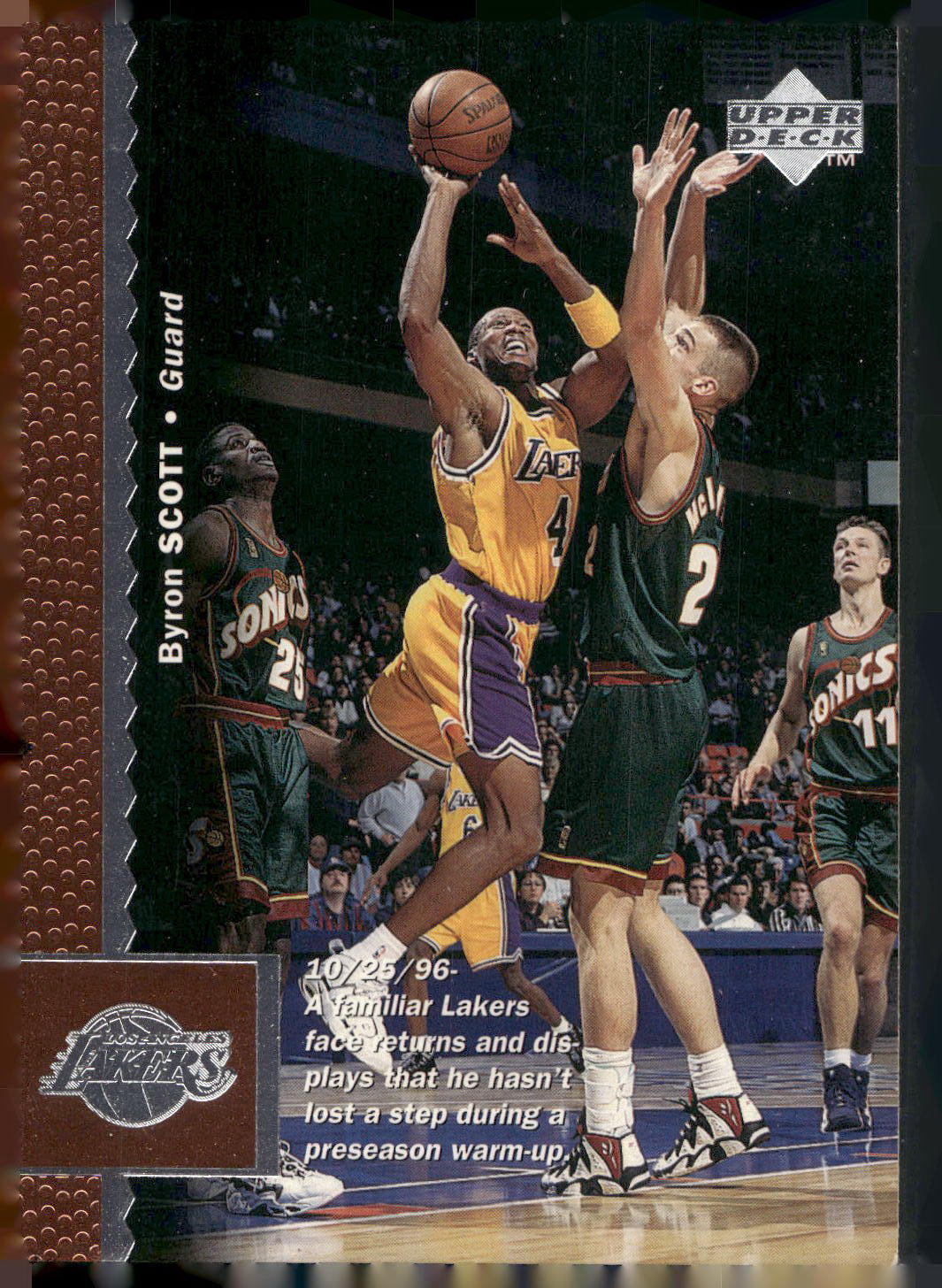 1996-97 Upper Deck #241 Byron Scott
