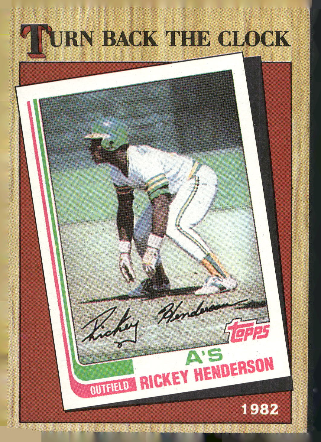 1987 Topps #311 Rickey Henderson