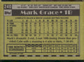 1990 Topps #240 Mark Grace