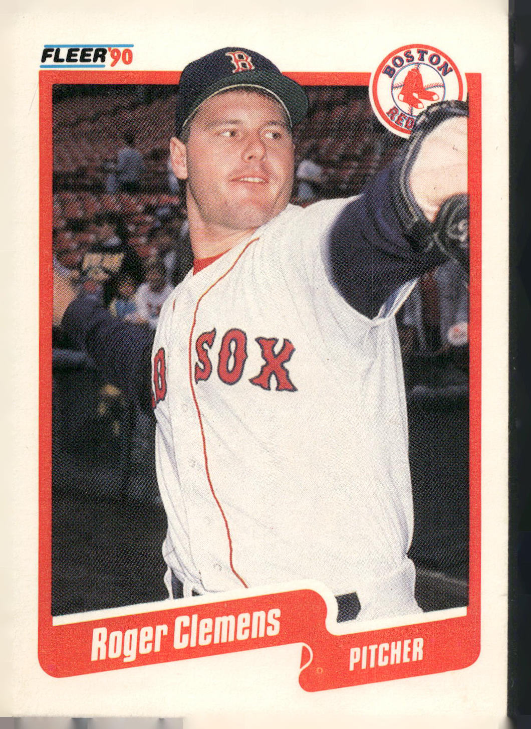 1990 Fleer #271 Roger Clemens