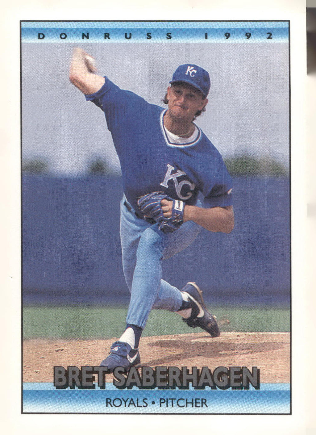 1992 Donruss #128 Bret Saberhagen