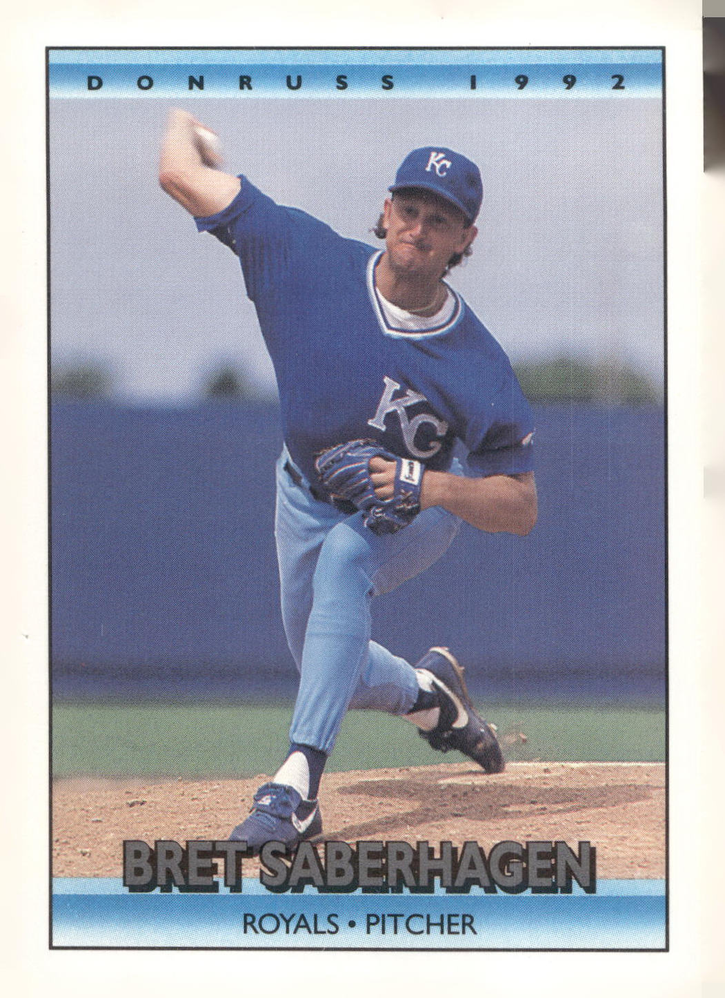 1992 Donruss #128 Bret Saberhagen